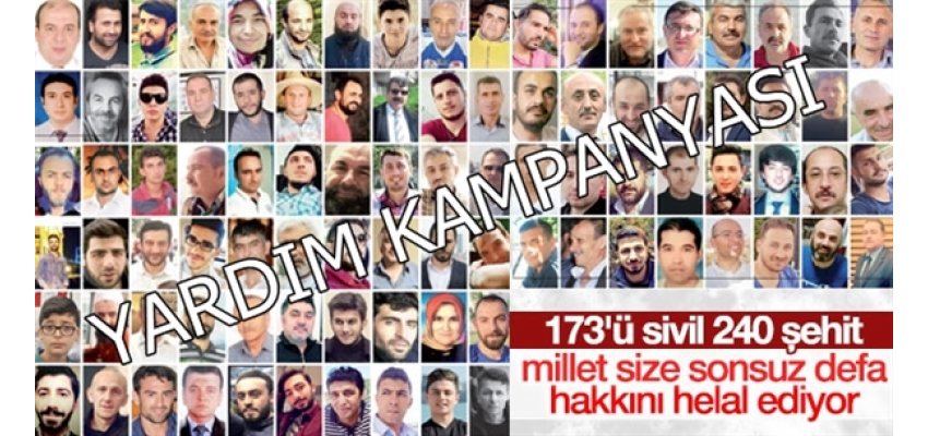 15 TEMMUZ DAYANIŞMA KAMPANYASI