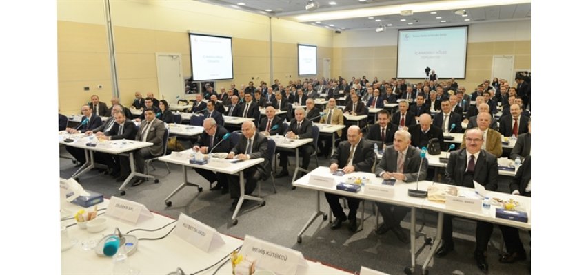 İç Anadolu Bölgesi Oda ve Borsa Başkanları Toplantısı Yapıldı